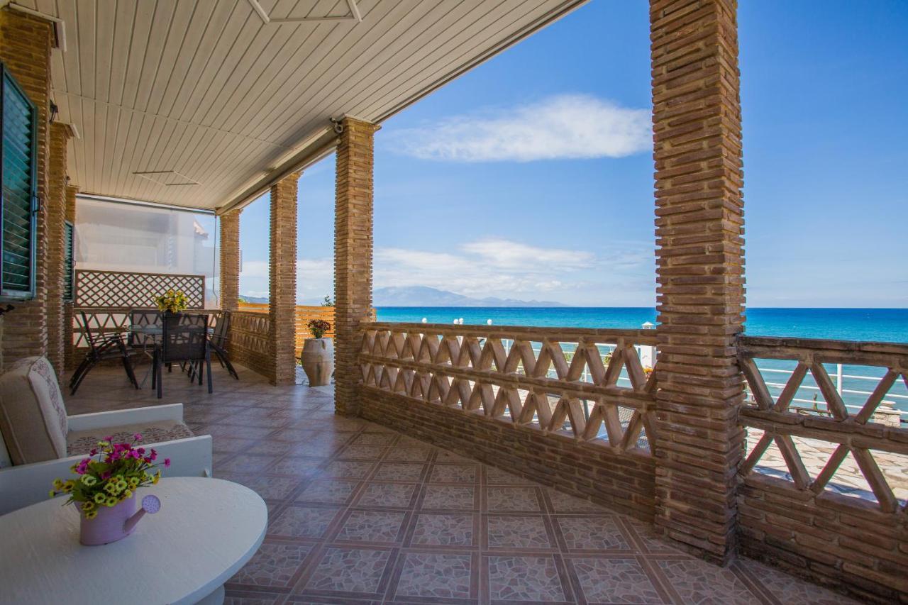 Laura Beach House Alykes  Ngoại thất bức ảnh